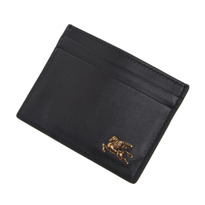 Etro Pegasus Leather Card Holder Wallet for Women