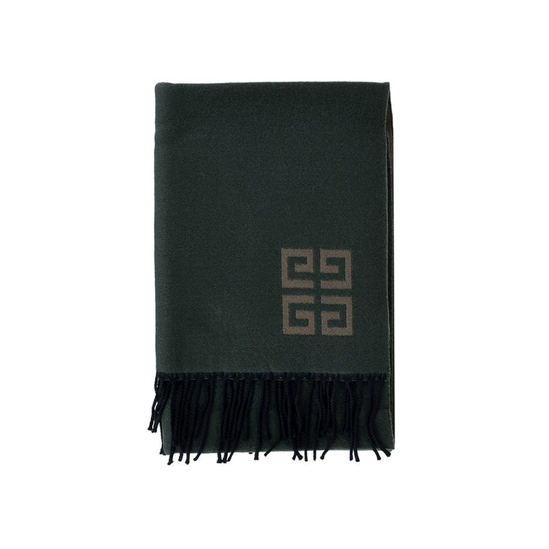 GIVENCHY Wool Fringe Scarf for Women BG00HDG03S 291 4G