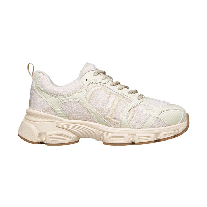 DIOR Chrono Beige Women’s Low-Top Sneakers KCK491SEF 64U