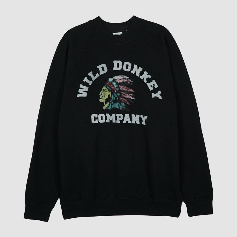 Wild Donkey Graphic Unisex Sweatshirt WD Chief