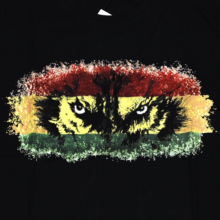 Balmain Monster Eye Print Short Sleeve T-Shirt Women Black
