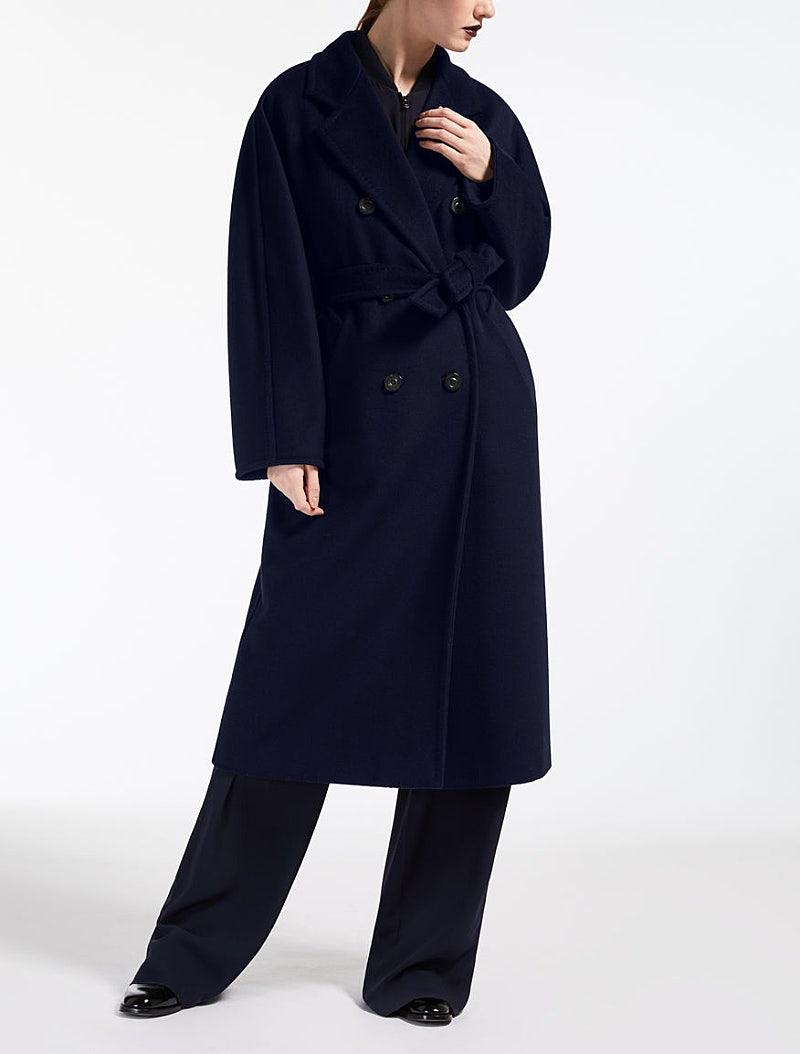 Max Mara Dark Navy Wool Madame Coat 262101801060010806005