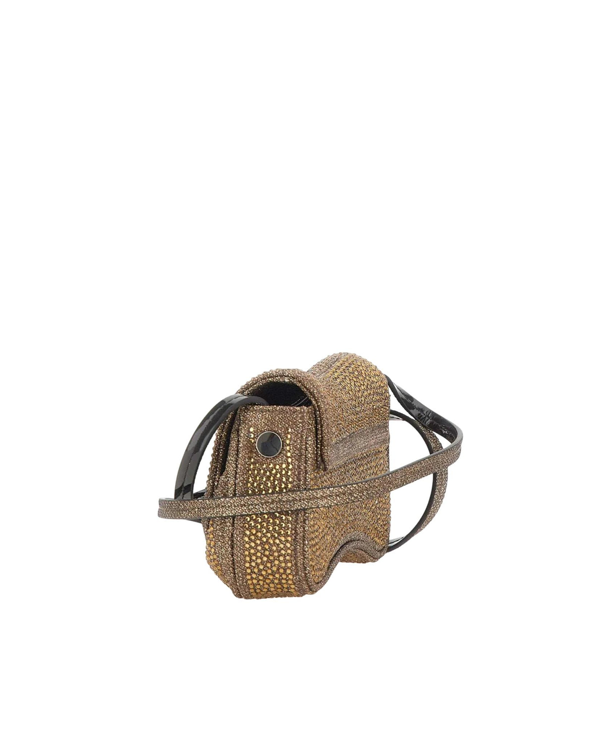 DIESEL Brown Leather Shoulder Bag