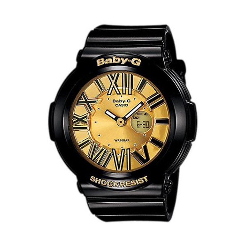 G Shock Women’s Resin Rubber Sports Watch Black Baby-G BGA1601B BGA 160 1B