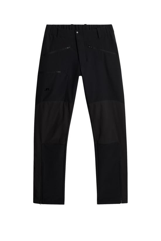 J LINDEBERG Straight Classic Pants for Men AMPA122949999 BLACK DOM