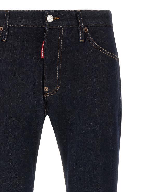 Dsquared2 Blue Stretch Denim Jeans Men’s S74LB1893 S30664470