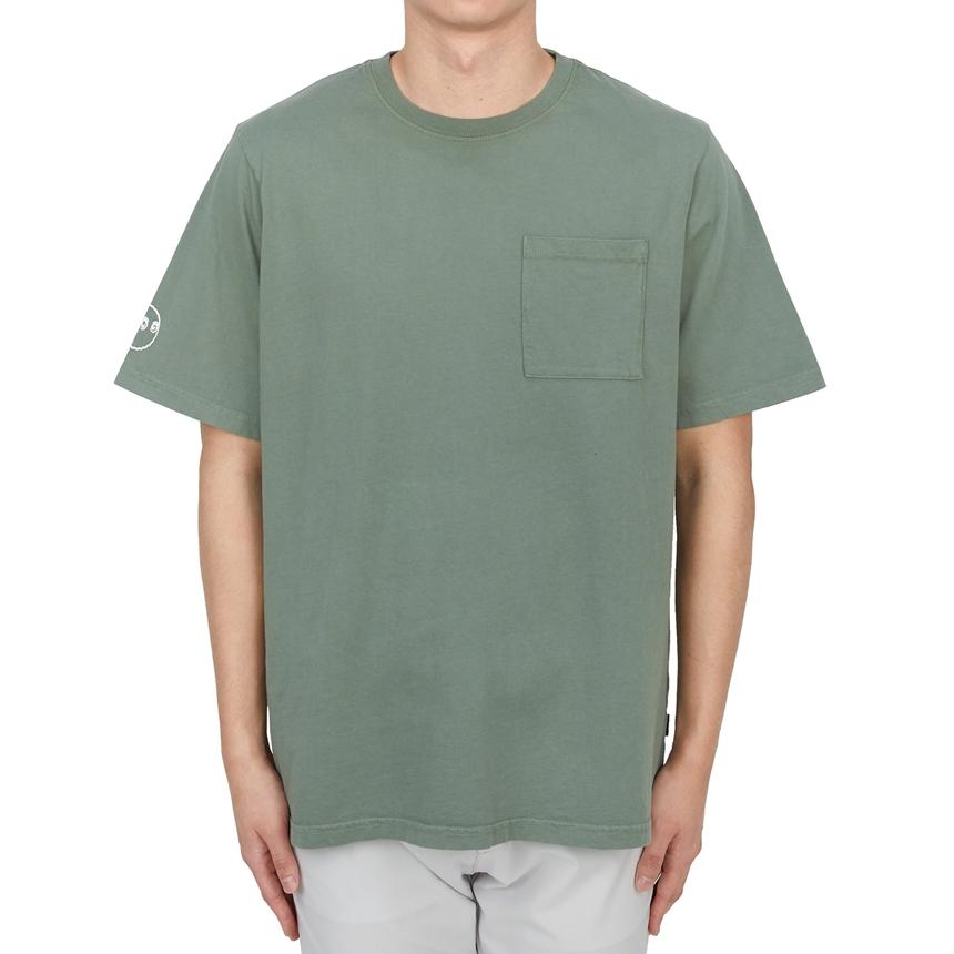 malbon Evergreen Men’s Short Sleeve Golf T-Shirt ME0019 EVG