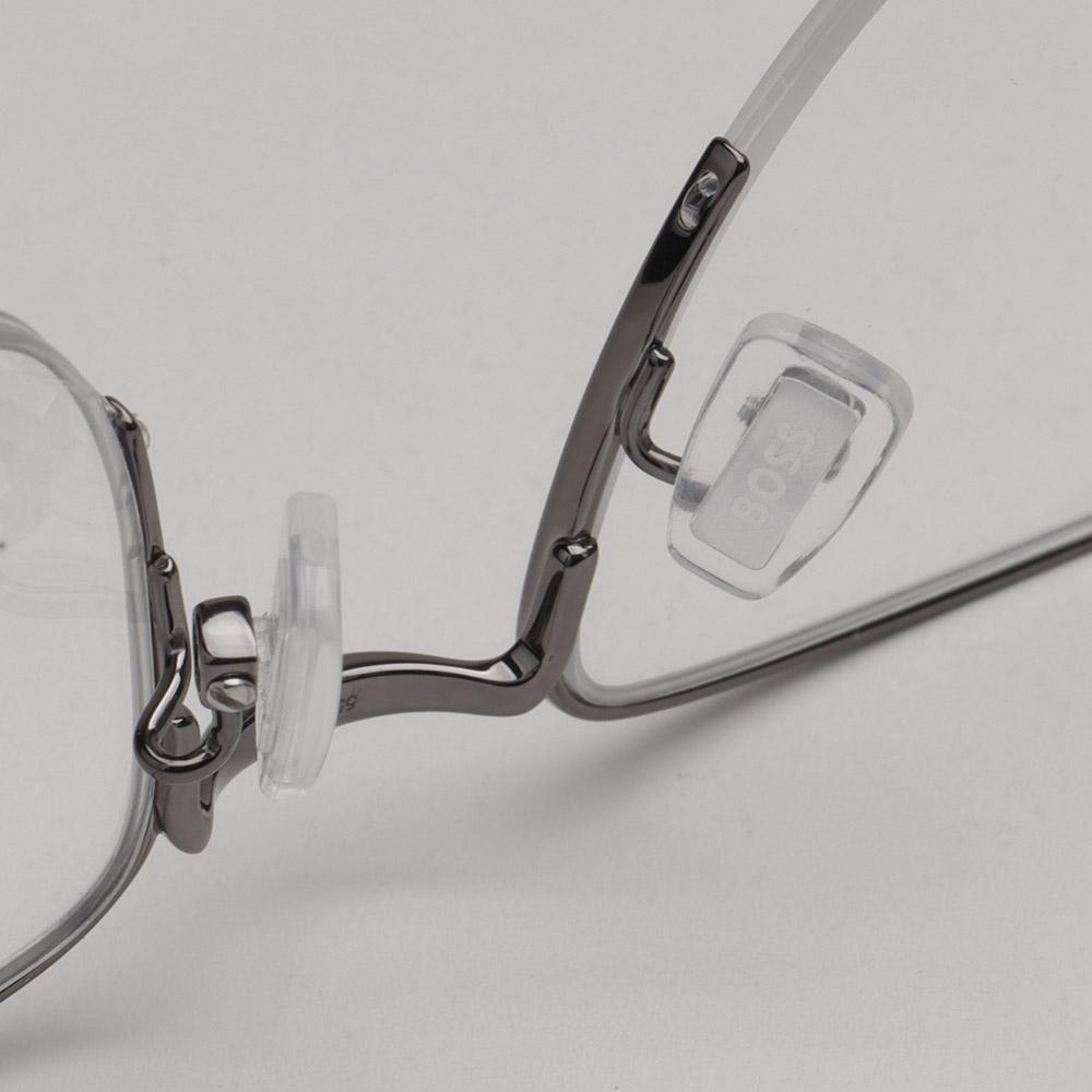 HUGO BOSS Titanium Semi-Rimless Unisex Eyeglass Frames BOSS1516G KJ1