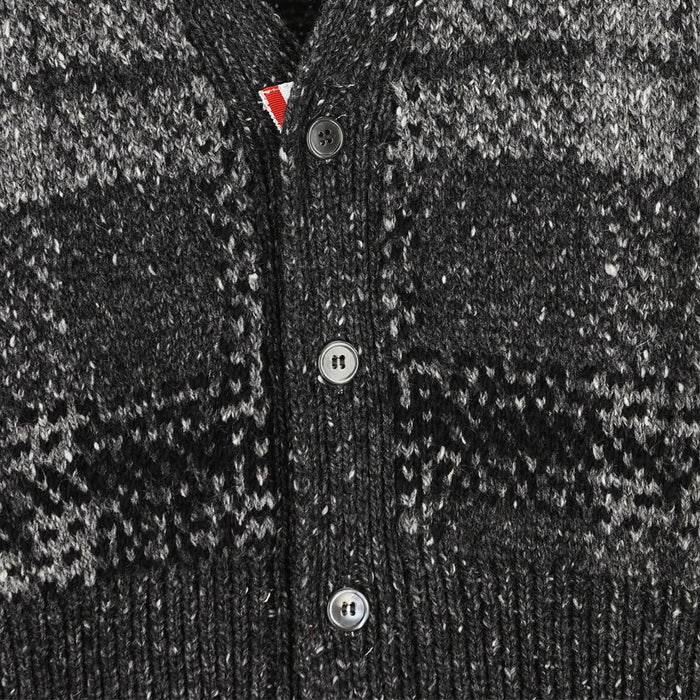 THOM BROWNE Checked Jacquard Wool Mohair Cardigan MKC431A Y1506 025