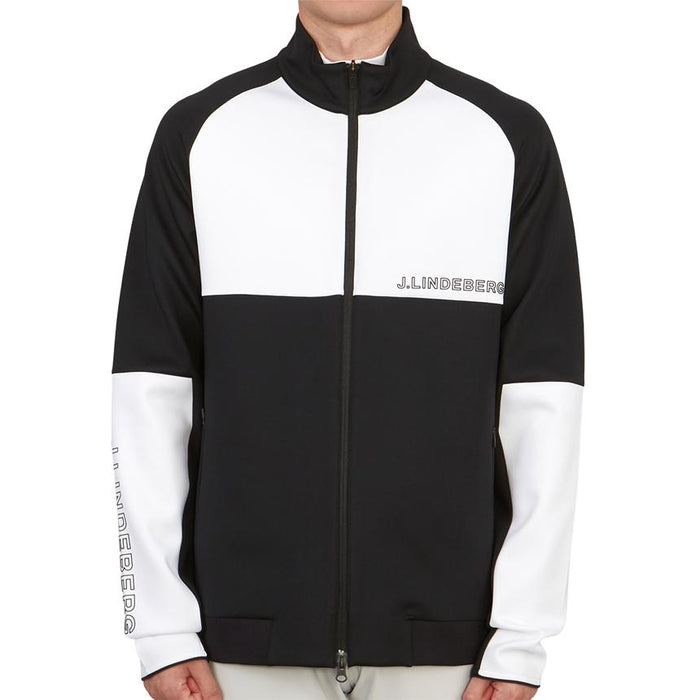 J LINDEBERG Men’s Golf Mid Layer Jacket Black