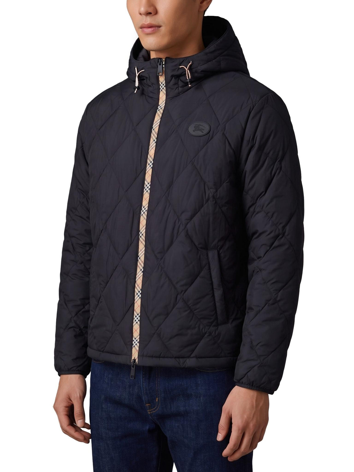 BURBERRY Black Casual Jacket for Men