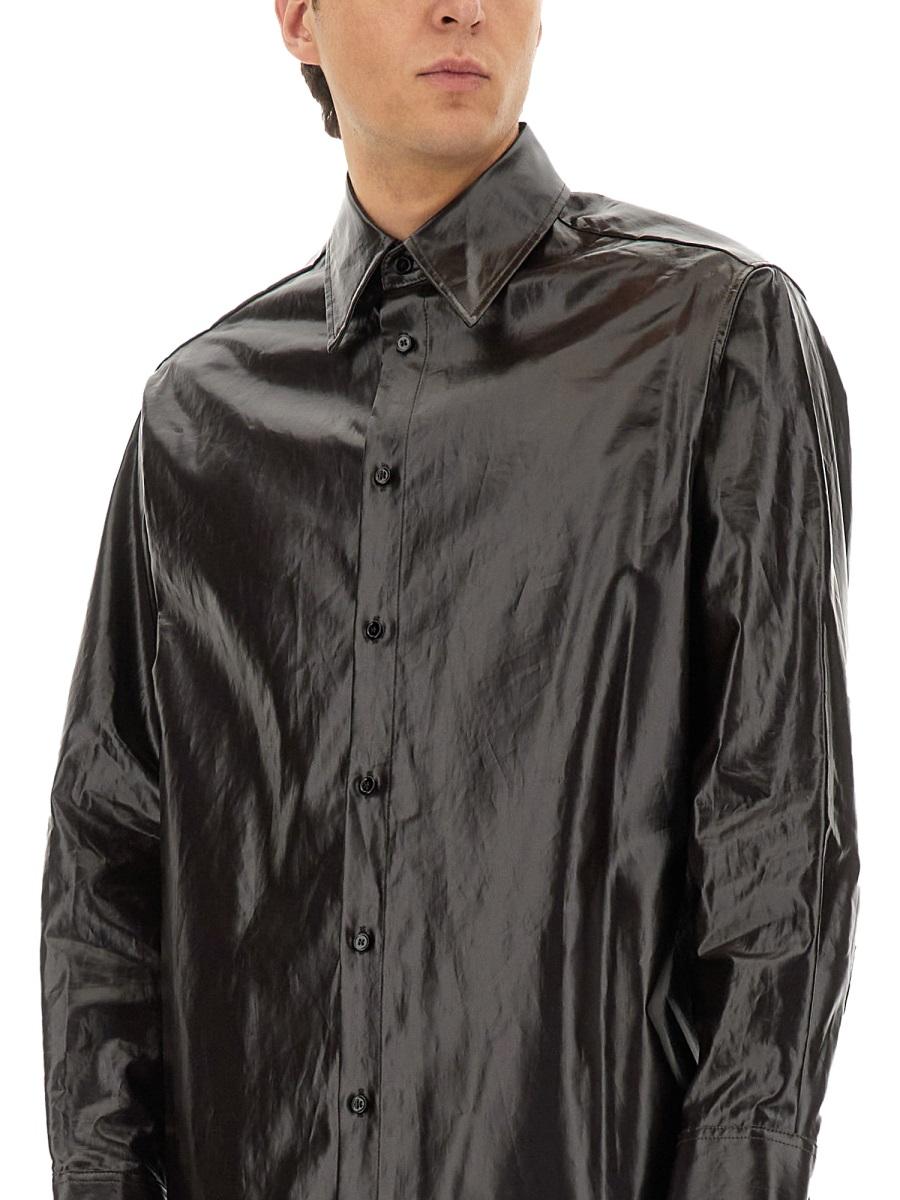Maison Margiela Long Sleeve Shirt White Cotton Men's