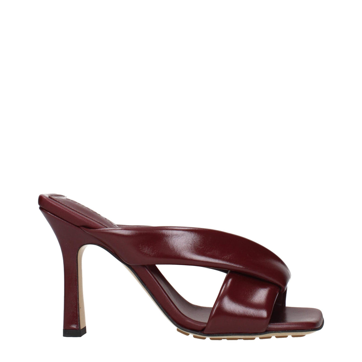 Bottega Veneta Leather Sandals Women’s Black Strappy Sandals