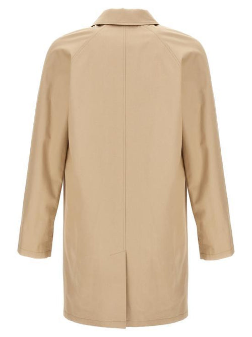 A.P.C. Beige Wool Blend Overcoat COZBAH01103BAA