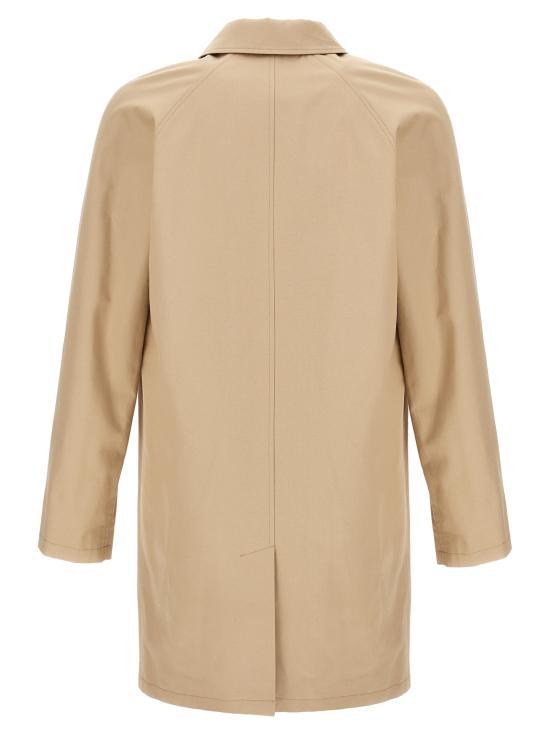 A.P.C. Beige Wool Blend Overcoat COZBAH01103BAA