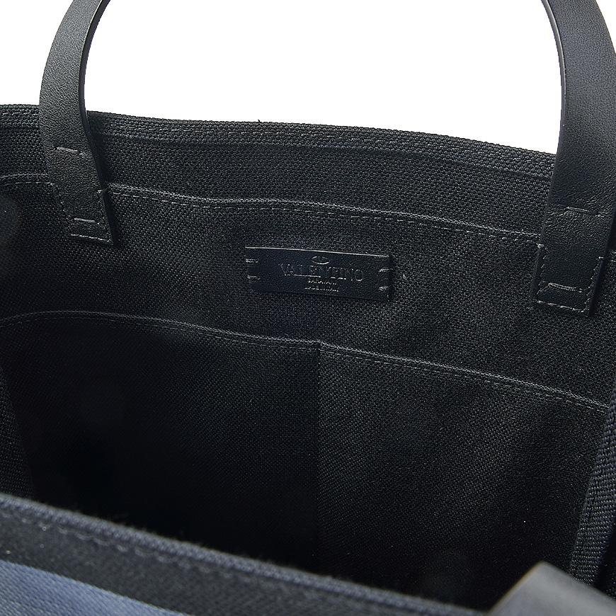 VALENTINO Garavani V-Logo Leather Tote Bag Women UYS