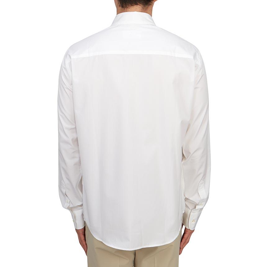AMI Unisex Long Sleeve Shirt White Cotton