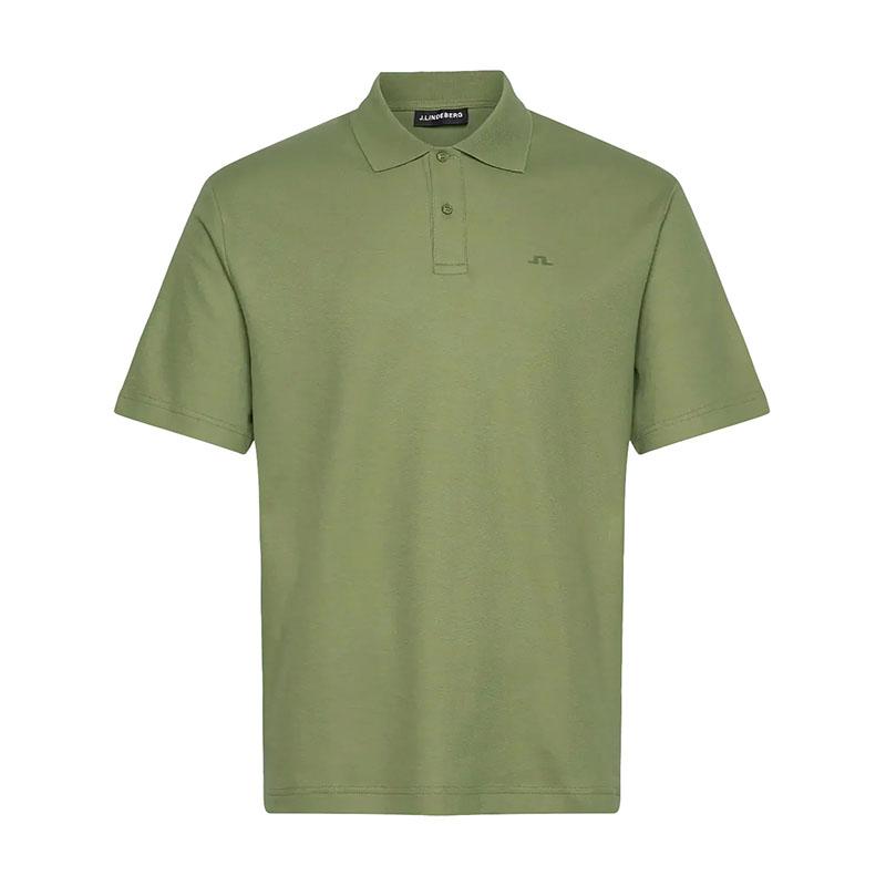 J LINDEBERG Trond Olivine Men’s Polo Shirt