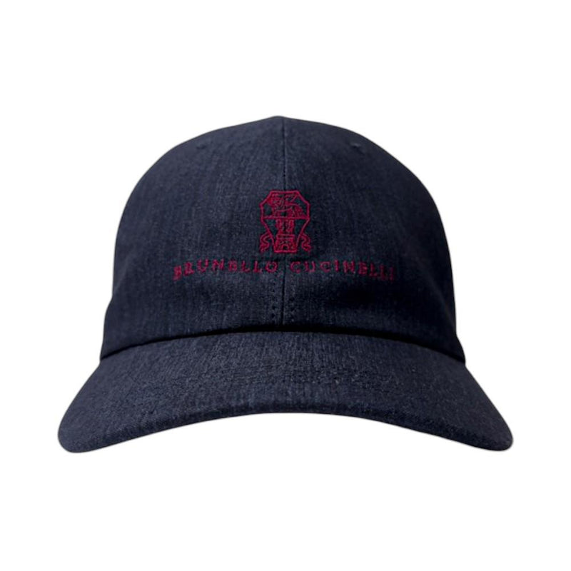 Brunello Cucinelli Linen Baseball Cap Unisex