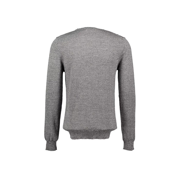 J LINDEBERG Merino Wool Zip-Up Sweater Gray Men’s Golf Knit