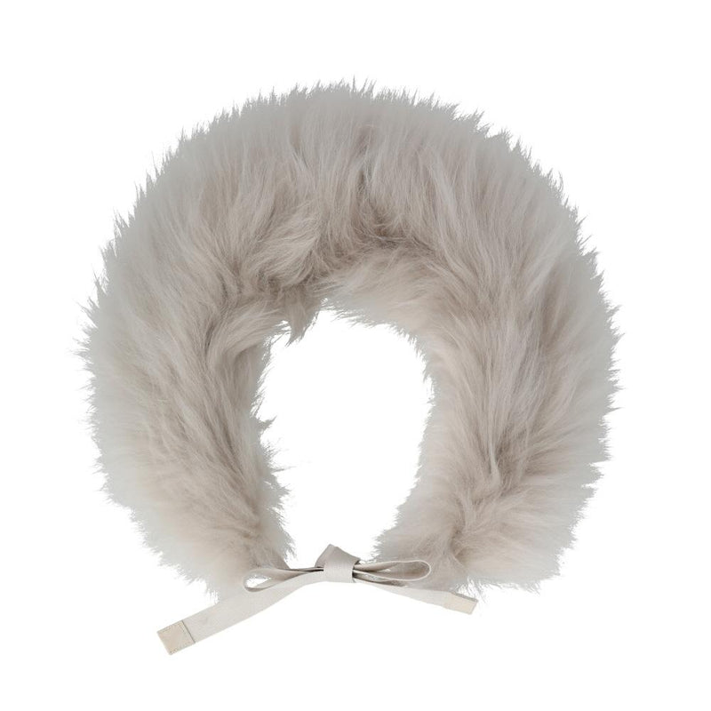Max Mara Agreste Hooded Sweatshirt with Fur Trim
