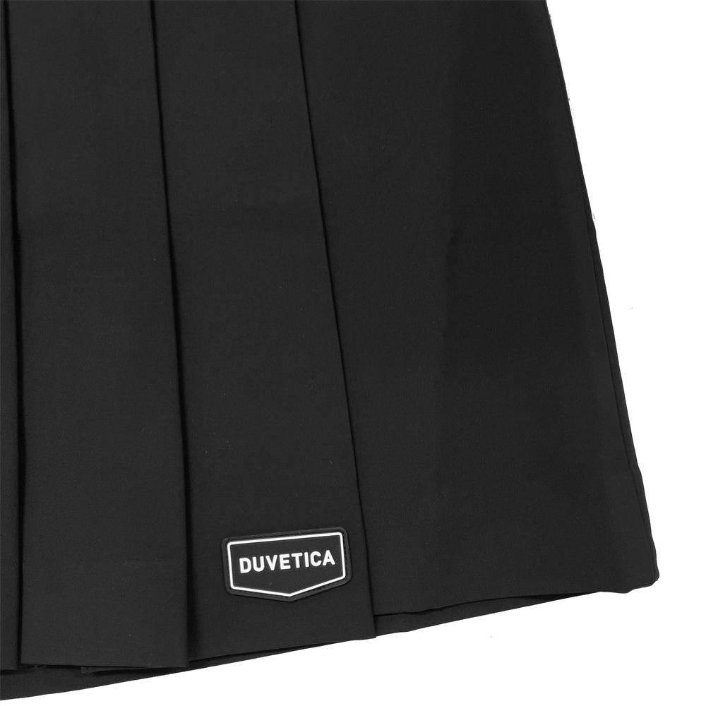 Duvetica Belted Skort Black Faux Pouch Detail