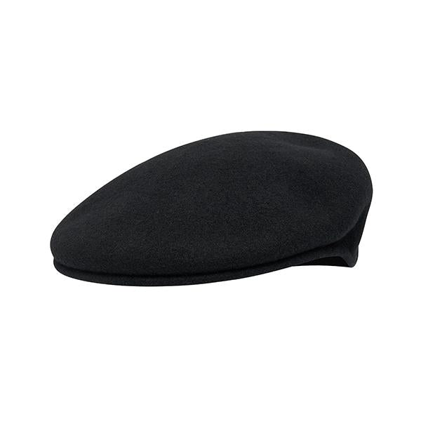 KANGOL Unisex Cotton Hunting Cap Beret Hat 0258BC BLACK