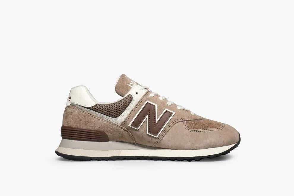 New Balance Women's Mushroom Sea Salt Low Top Sneakers U574KL2