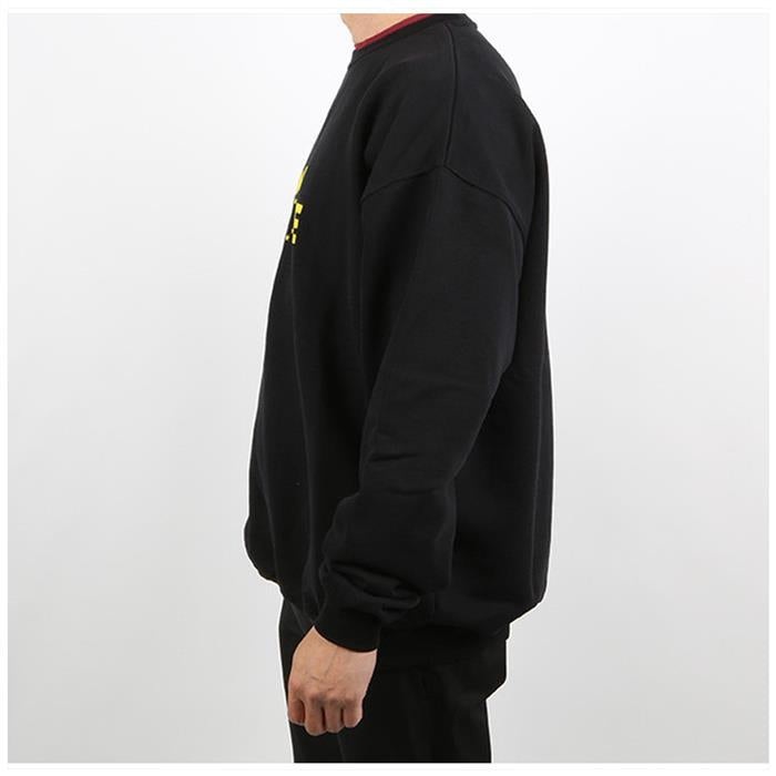 Vetements Black Bordeaux Double Neck Sweatshirt for Men