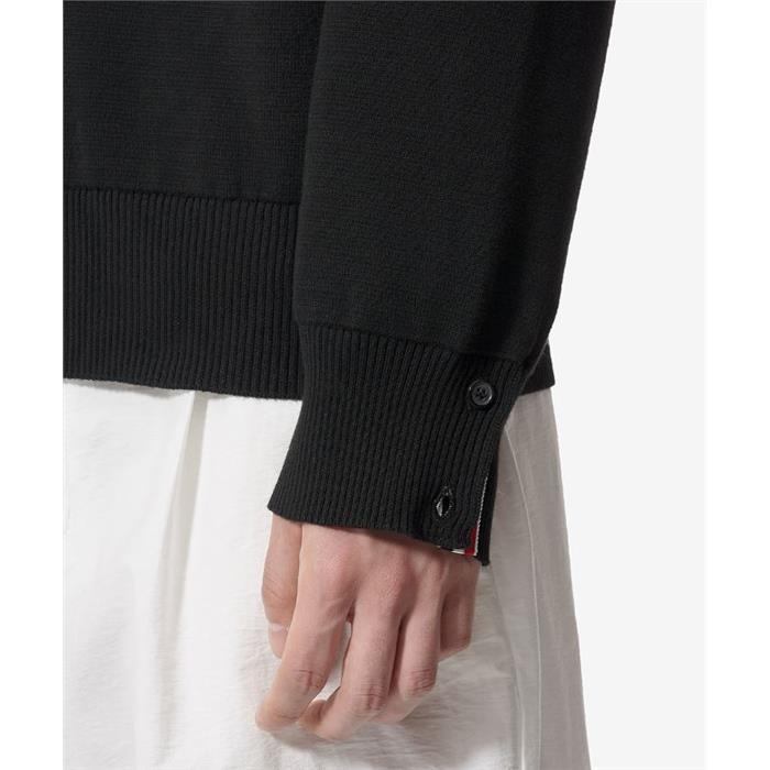 THOM BROWNE Stitch Detail Knit Cardigan for Men MKC171A 00219 001