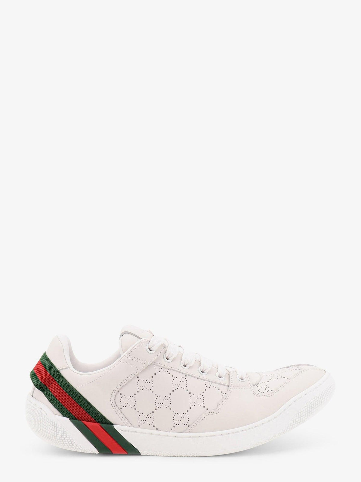 GUCCI Leather Low-Top Sneakers for Men