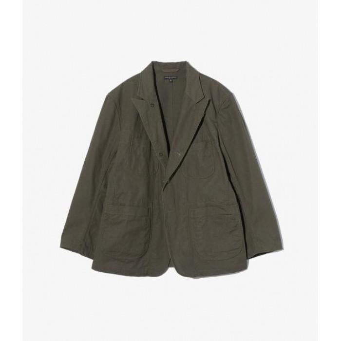 Engineered Garments Olive Coated Cotton Bedford Jacket 25S1D005 QT097 BS006