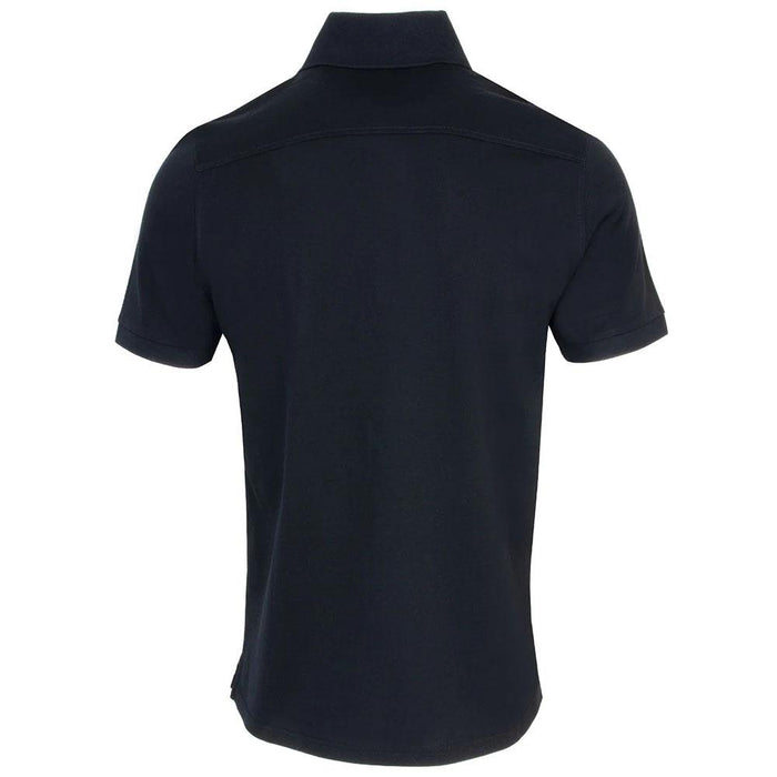 J LINDEBERG Troy Pique Black Men’s Polo Shirt