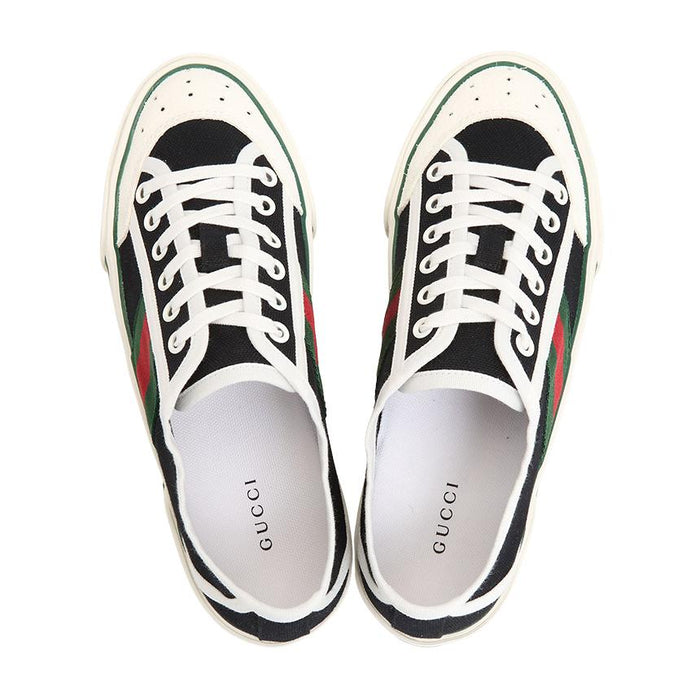 GUCCI Women’s Low-Top Sneakers Black Leather