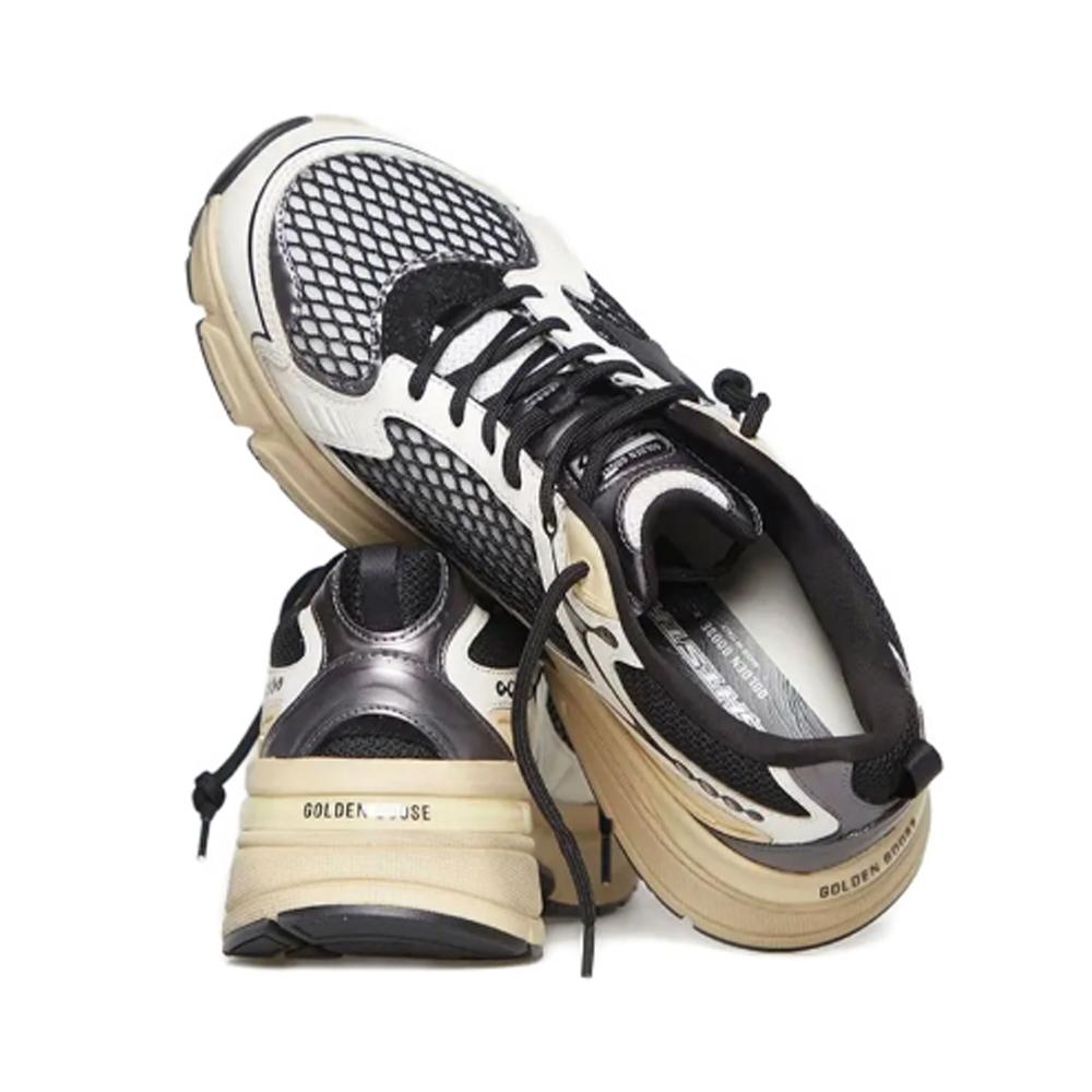 GOLDEN GOOSE Lightstar Mesh Lace-Up Low-Top Sneakers White B 00724 F007334 10546