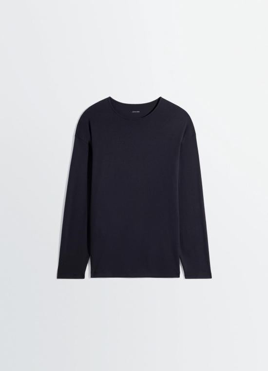 Lemaire Cotton Silk Long Sleeve Sweatshirt TS0019 LJ1055 498 URCHIN DOM