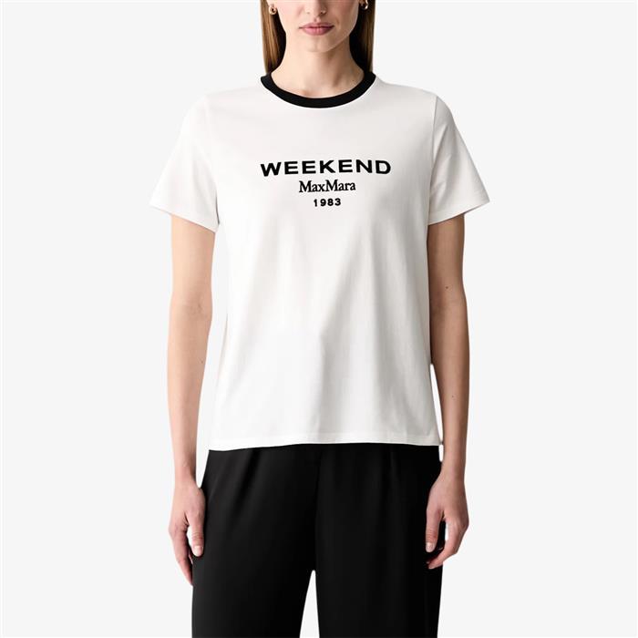 Max Mara EDISON Short Sleeve T-Shirt White