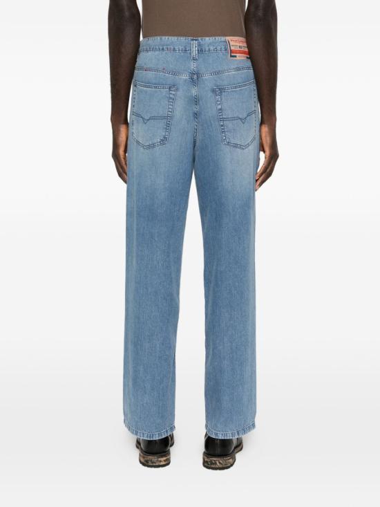 DIESEL 2001 D-Marco Relaxed Fit Jeans for Men Den A21778 0CECC 01 LIGHT BLUE DOM
