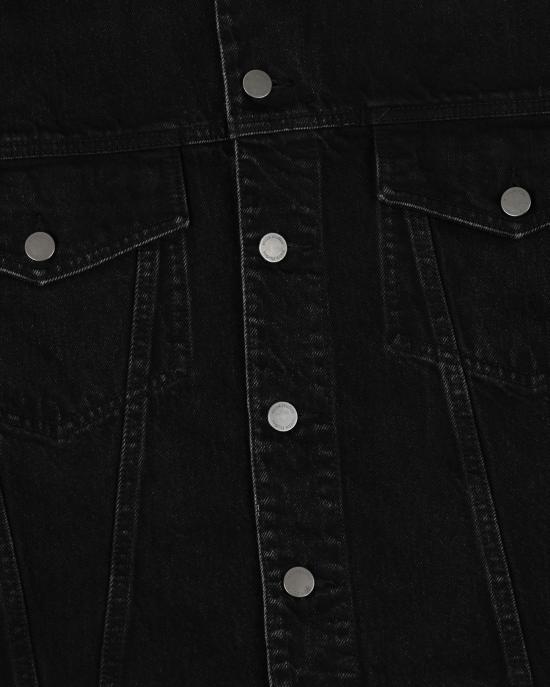 Entire Studios Denim Jacket Men’s ENTU252PRJP022BK MAGNETITE DOM