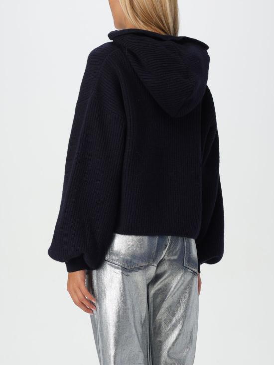 MSGM Women's Hoodie Sweatshirt 3741MDM21824779089 BLUE DOM
