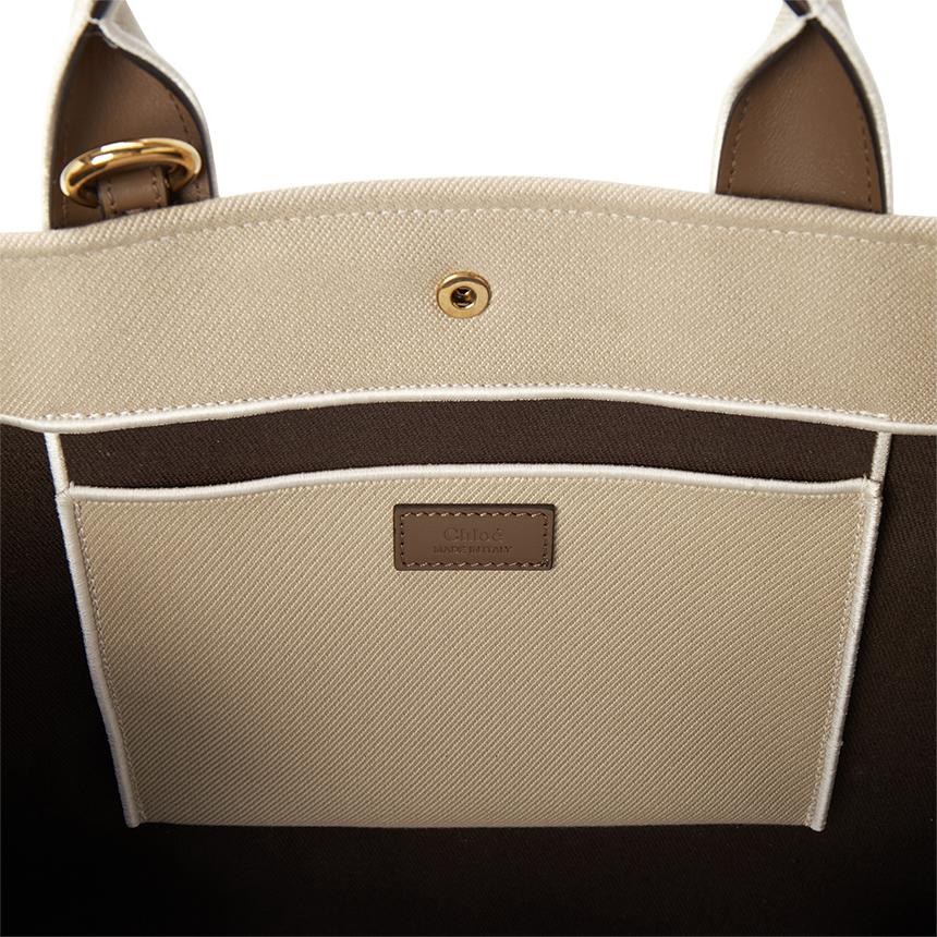 Chloe Keri Leather Tote Bag Unisex CHC25SS910O65 23N