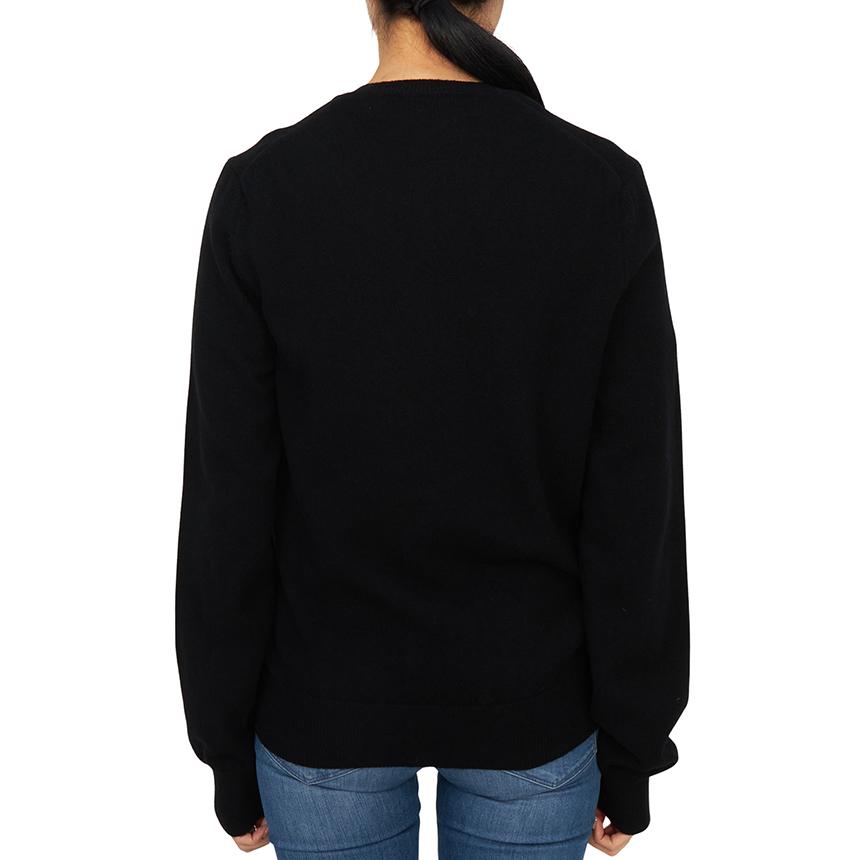 Comme des Garcons Mini Red Heart Patch Loose Fit Unisex Cardigan AX N079 051 1