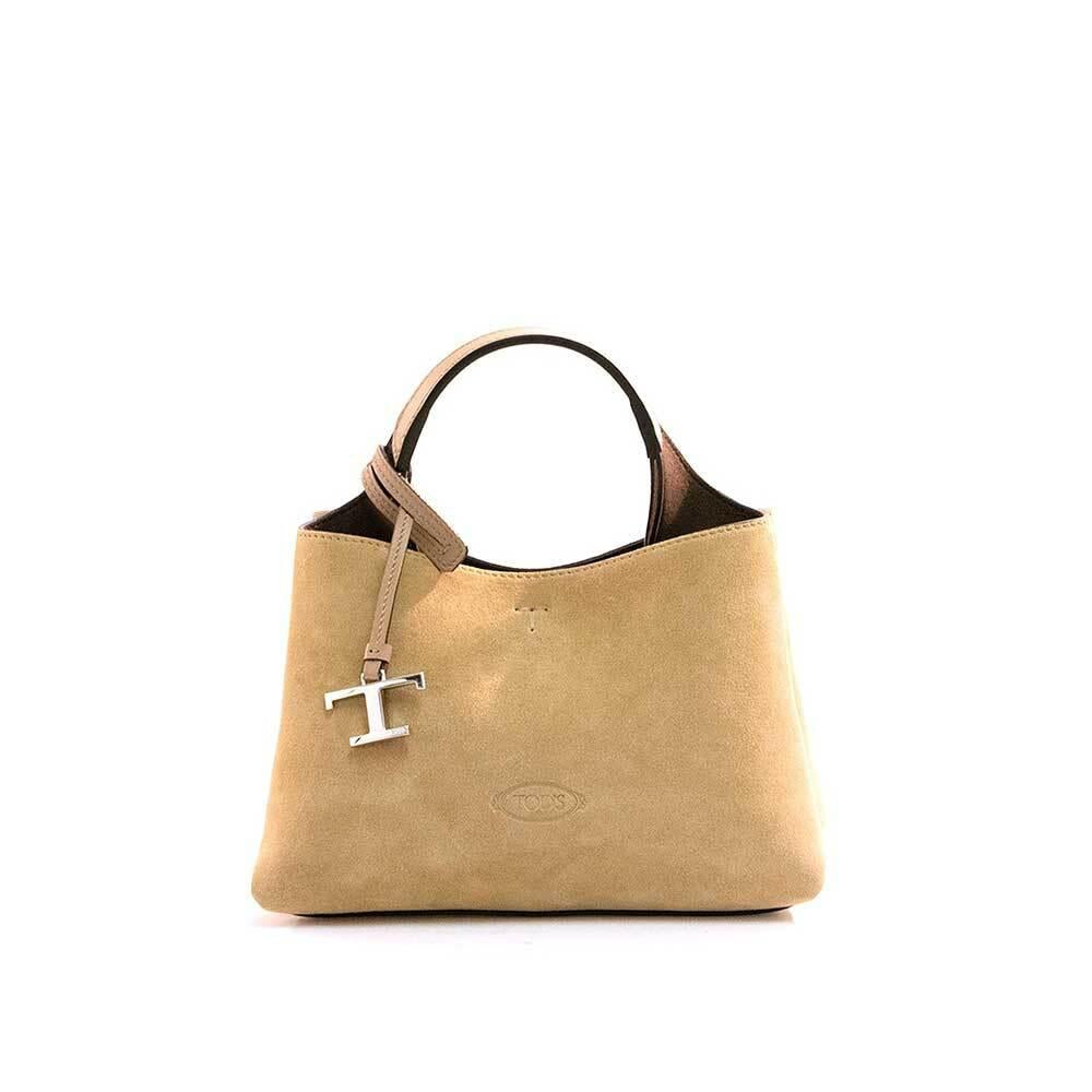 Vivienne Westwood Beige Leather Timeless Micro Tote Bag