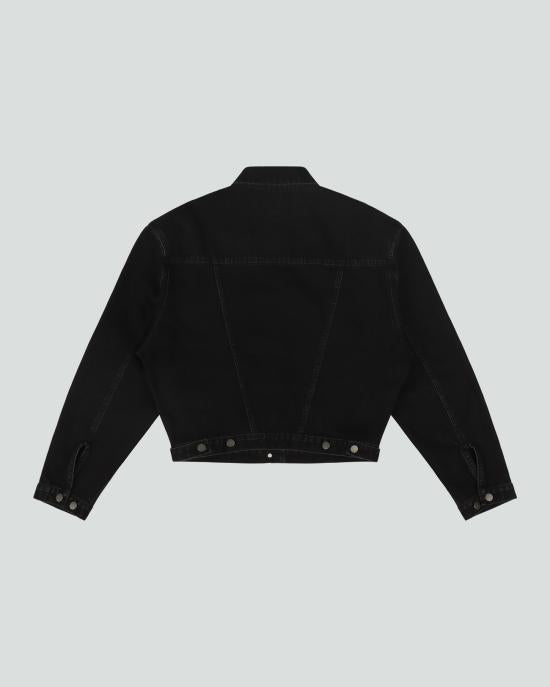 Entire Studios Denim Jacket Men’s ENTU252PRJP022BK MAGNETITE DOM