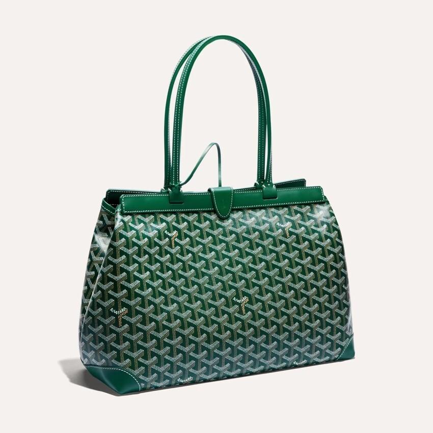 GOYARD Green Belchasse Biaude PM Tote Bag Women’s BELBIAPMLTY09 CL09