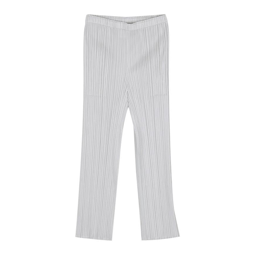 PLEATS PLEASE Women’s Straight Cropped Pants PP58JF110 10
