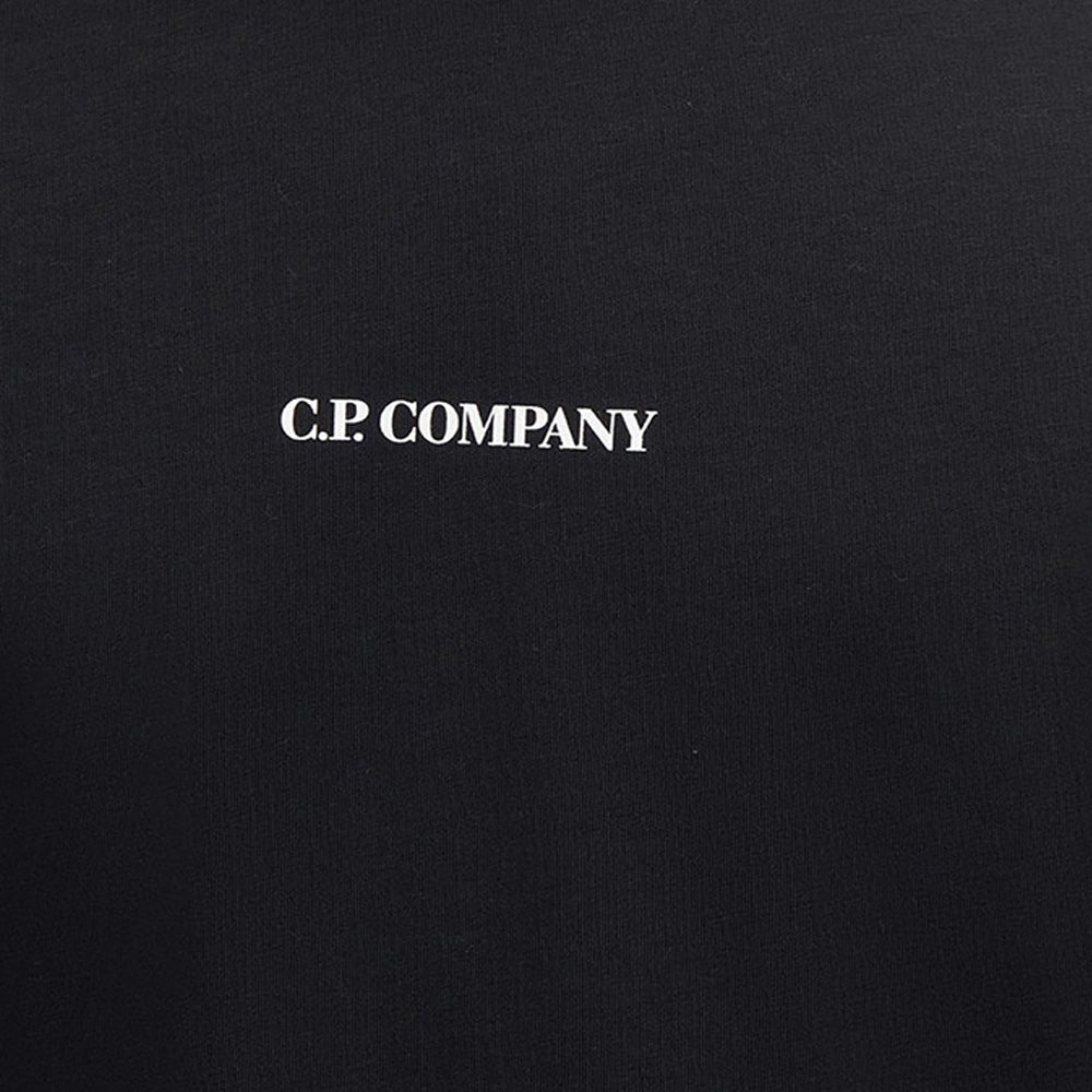 CP Company Logo Print T-Shirt Black Men’s Cotton