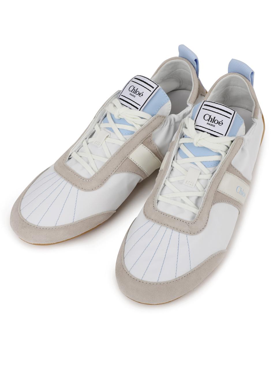 Chloe KICK Leather Low-Top Sneakers CH26 S15RVL