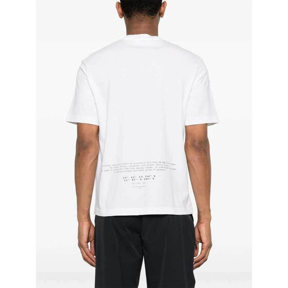 STONE ISLAND Cotton Short Sleeve T-Shirt Men White