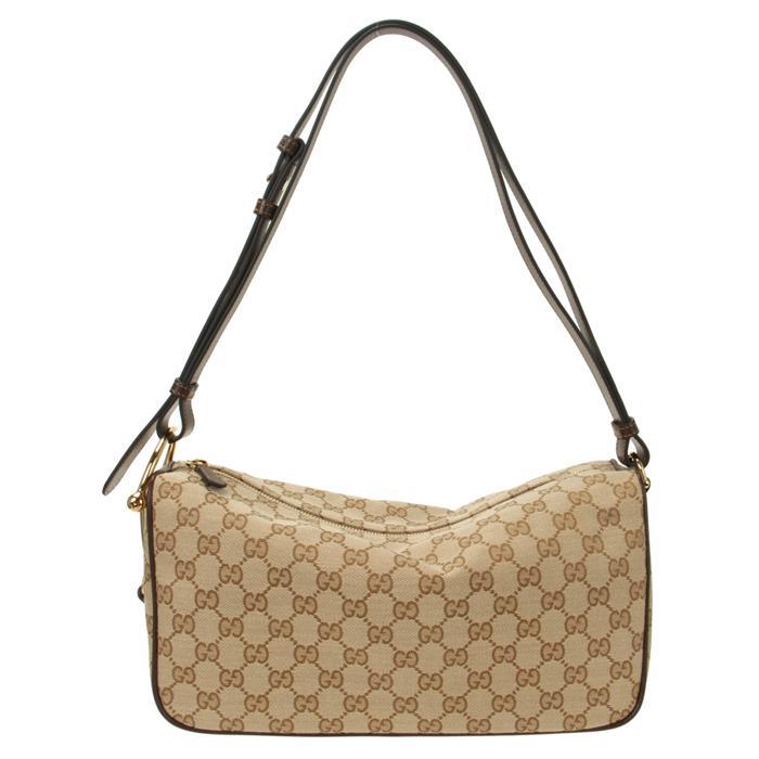 GUCCI Half Horsebit Medium Shoulder Bag
